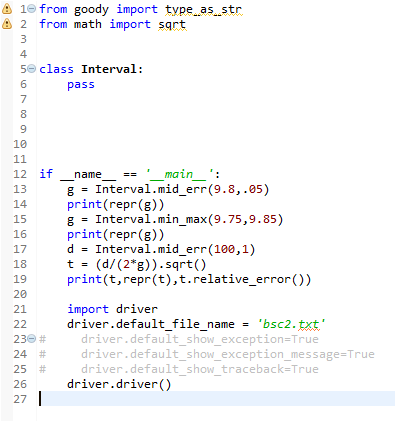 Solved Write a class that represents and defines operators | Chegg.com