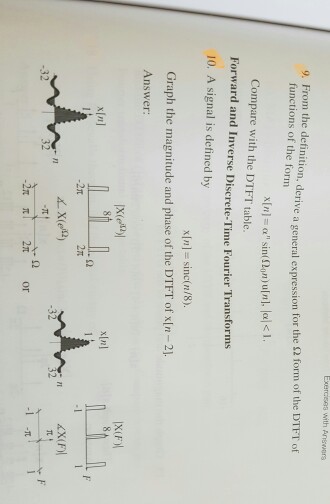 Solved 5. Without using a computer, find the forward DFT of | Chegg.com
