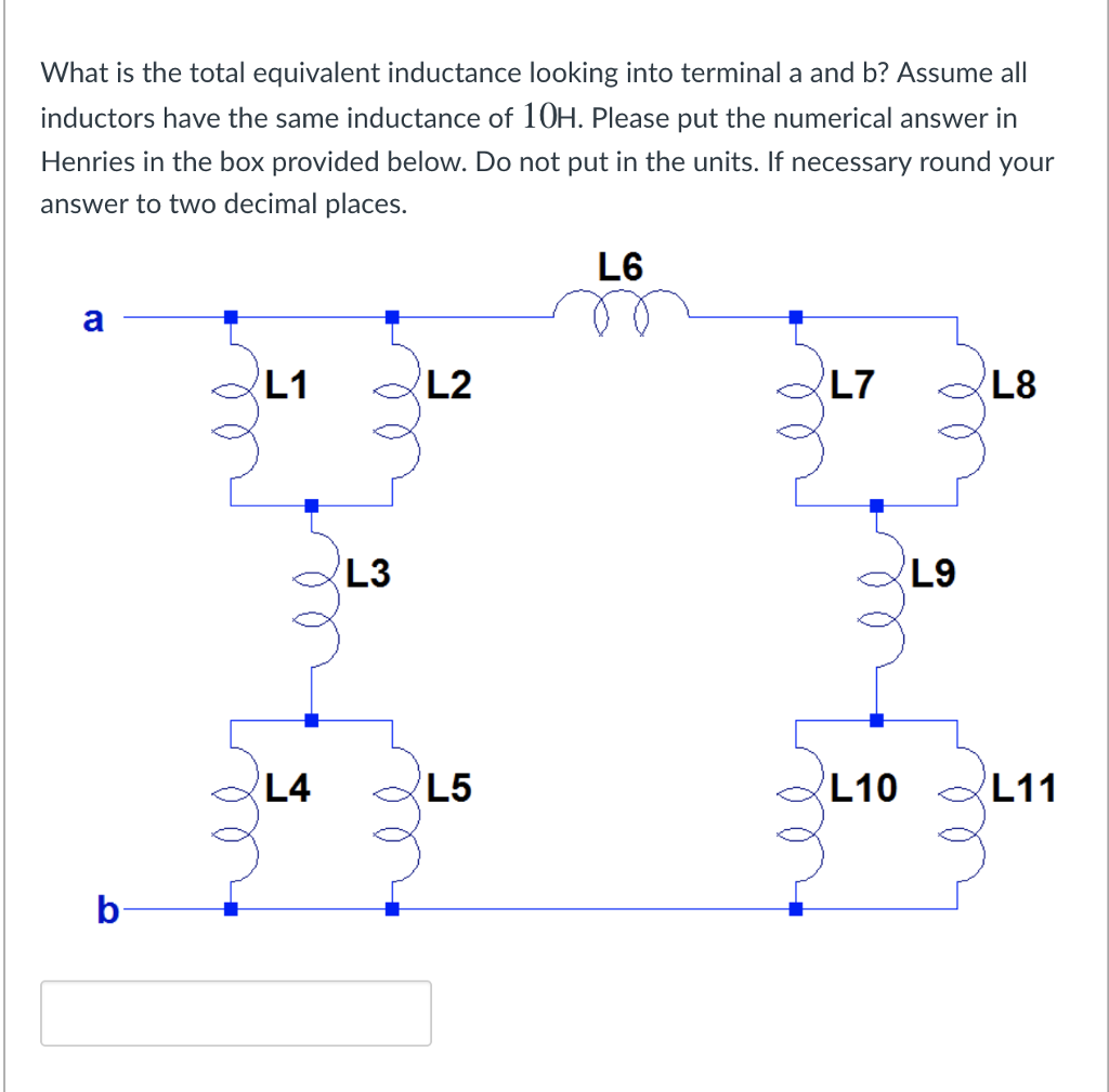 Solved What Is The Total Equivalent Inductance Looking Into | Chegg.com