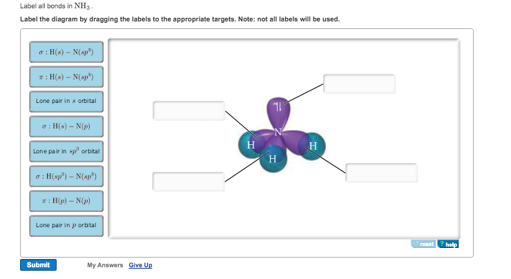 Solved Part B Label all bonds in CCl4 Label the diagram by | Chegg.com
