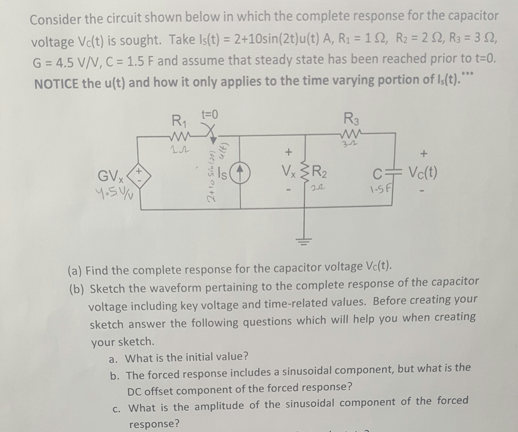 Solved Consider The Circuit Shown Below In Which The | Chegg.com