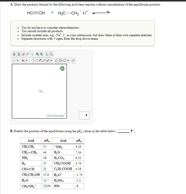 Solved A. Draw the products formed by the following
