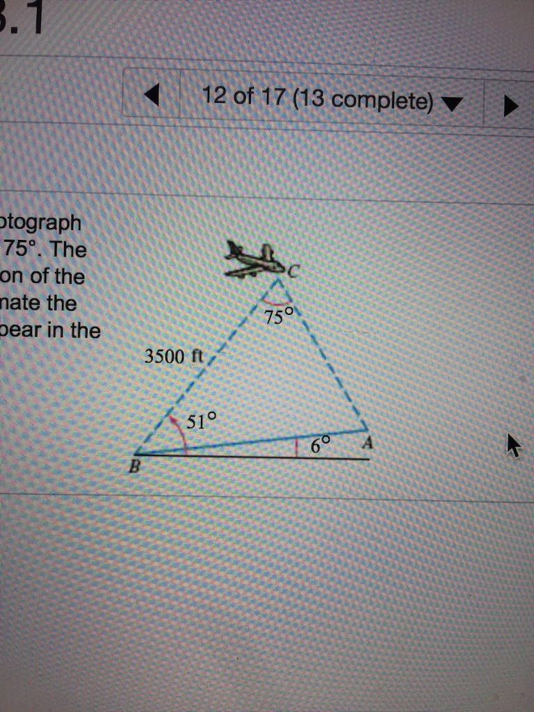 Solved The Plane Shown In The Figure Is Taking An Aerial | Chegg.com