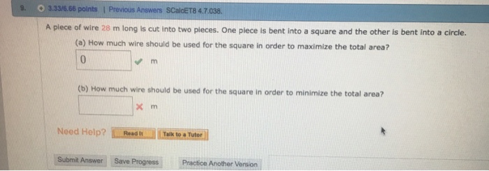 solved-a-piece-of-wire-18-m-long-is-cut-into-two-pieces-one-chegg