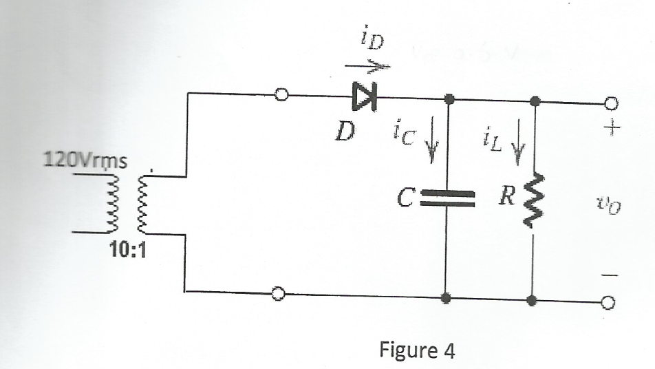 Solved Consider A Half-wave Rectifier Circuit (as Shown In | Chegg.com