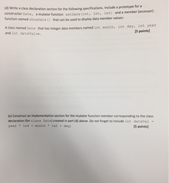 Solved PROBLEM 2: (a) write an array declaration statement | Chegg.com