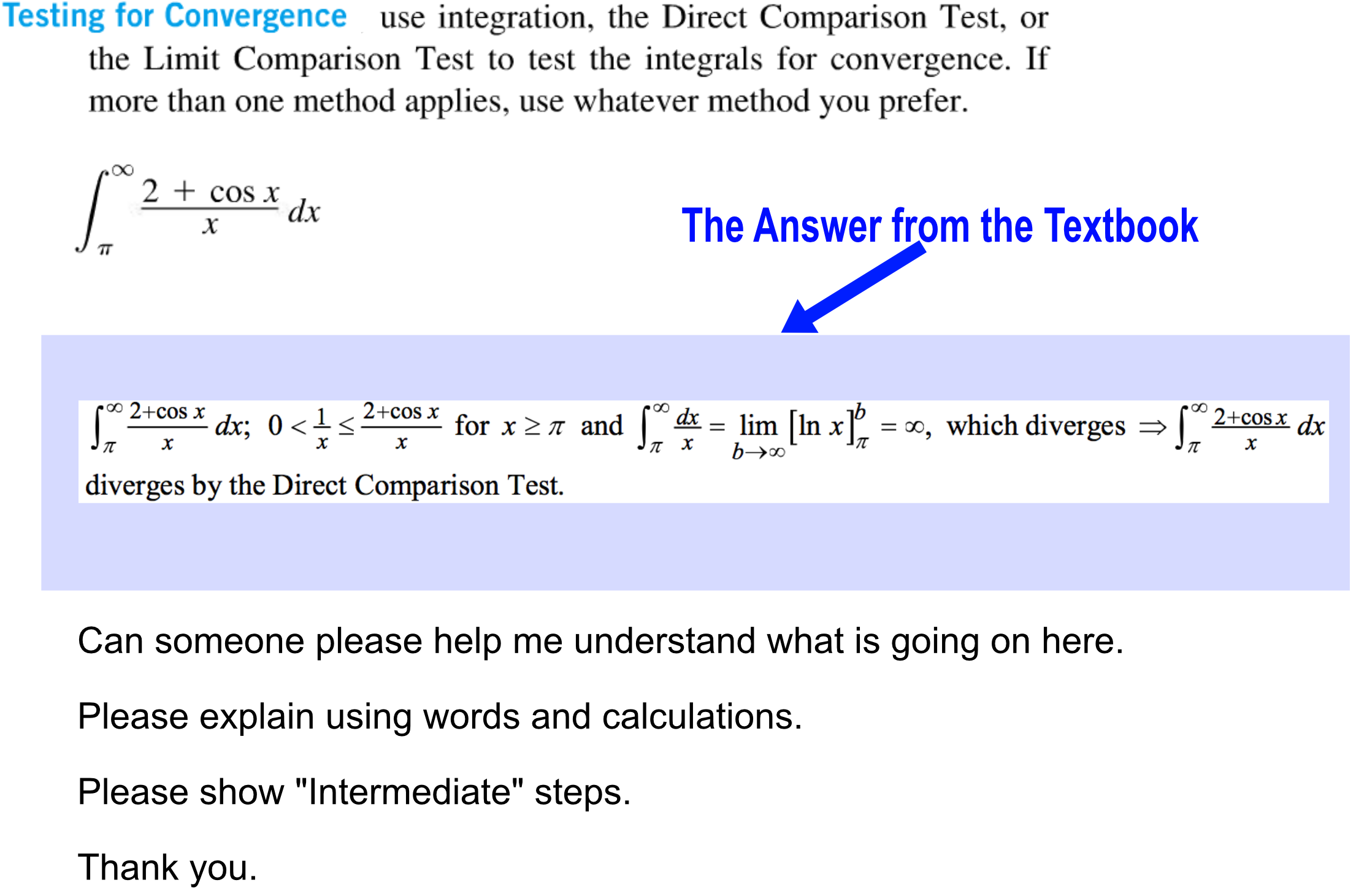 solved-testing-for-convergence-use-integration-the-direct-chegg