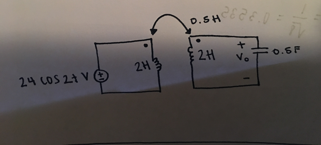 Solved In The Circuit Shown Below, (a) Coupling Coefficient, | Chegg.com