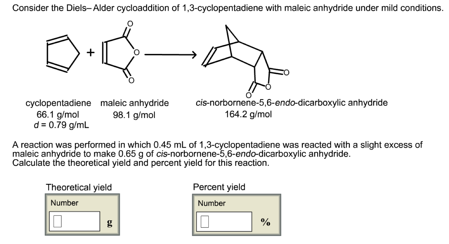 cis norbornene 5 6 endo dicarboxylic anhydride boiling point