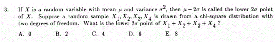 Solved If X is a random variable with mean ? and variance | Chegg.com