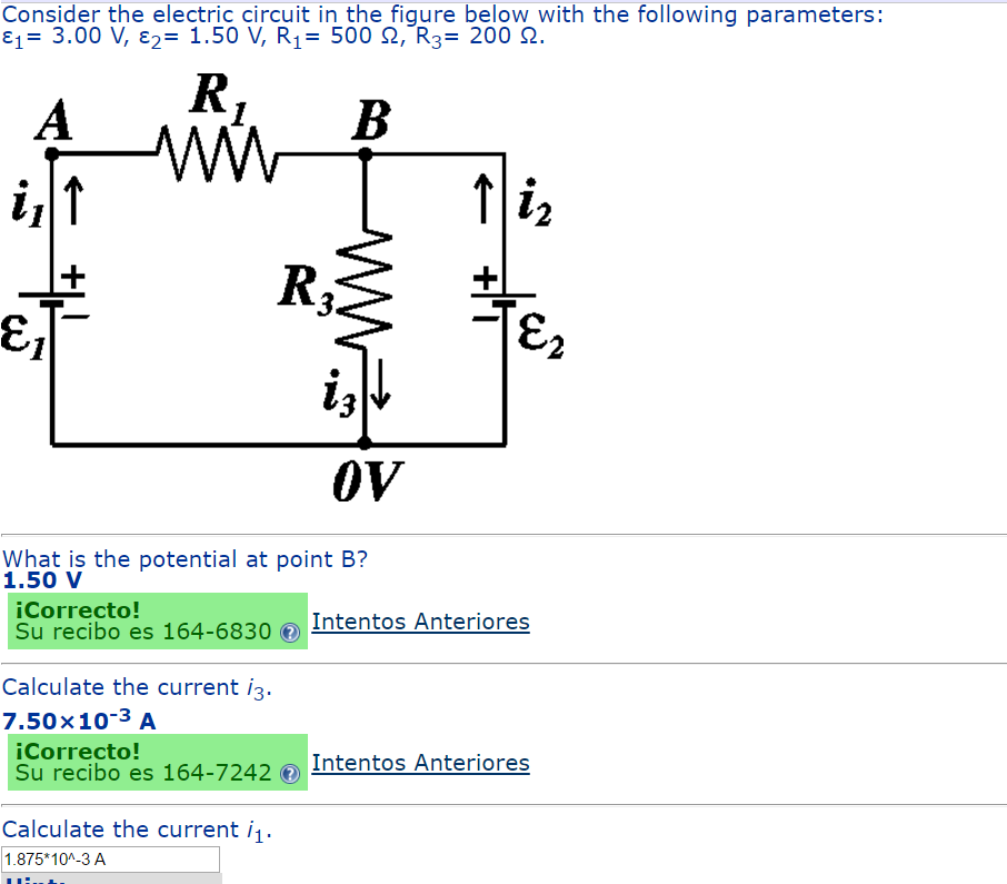 Solved Consider the electric circuit in the figure below | Chegg.com