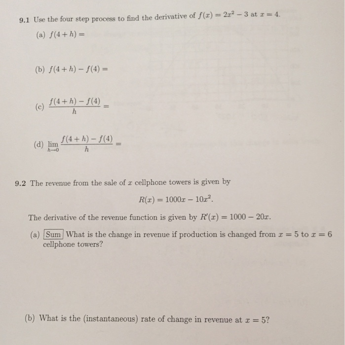 solved-use-the-four-step-process-to-find-the-derivative-of-chegg