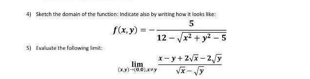 Solved Sketch the domain of the function: Indicate also by | Chegg.com