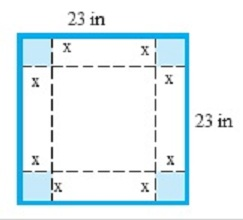 Solved: An Open Box Is To Be Made From A Square Piece Of C... | Chegg.com