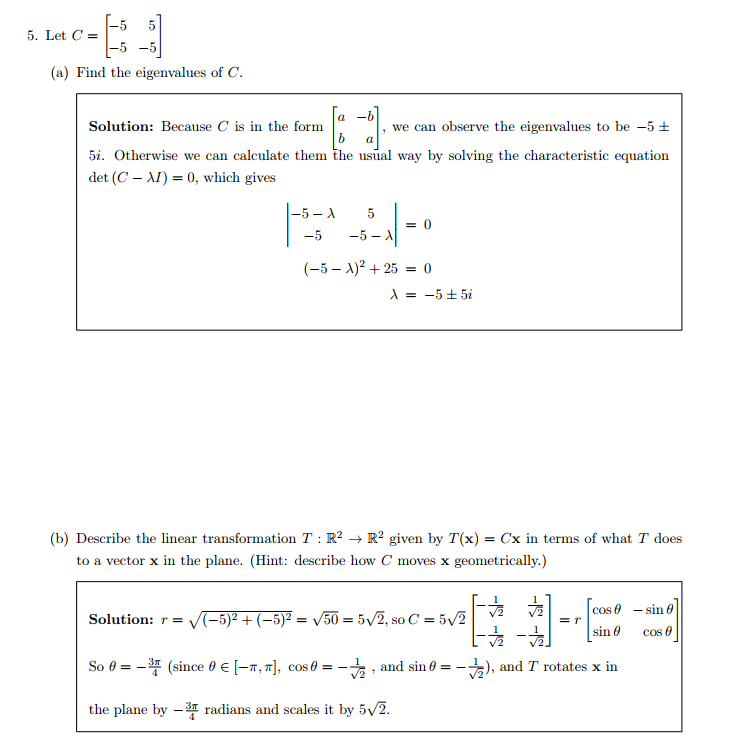 Solved please explain how 5B is done, answer is provided | Chegg.com