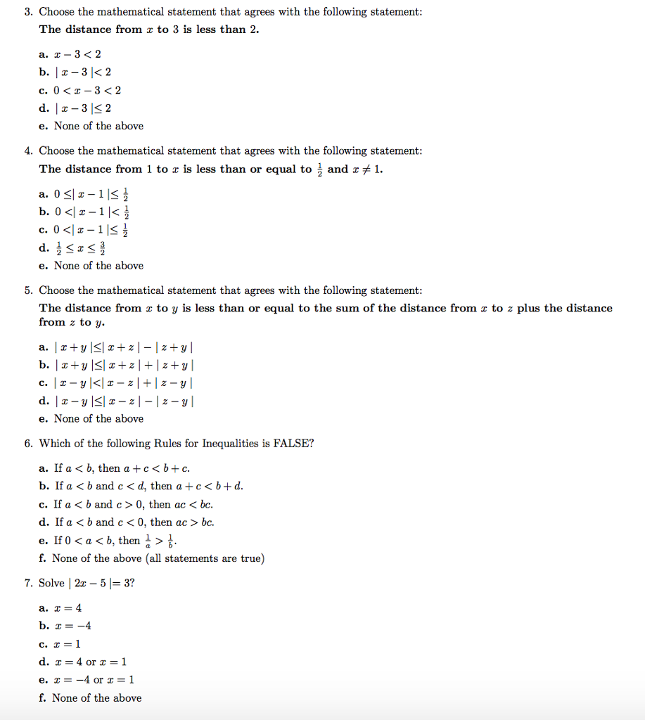 Solved Part 1: Multiple Choice (1 mark each 1. Which of the | Chegg.com