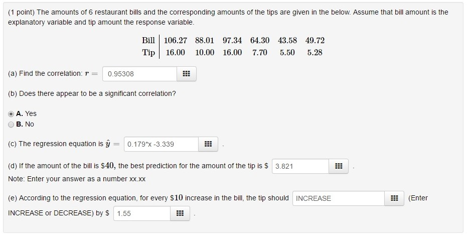 Solved How do I solve question (e) and what is the answer? I | Chegg.com