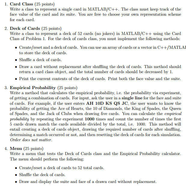 Solved C++ Assignment: I need help with the 3rd question of | Chegg.com