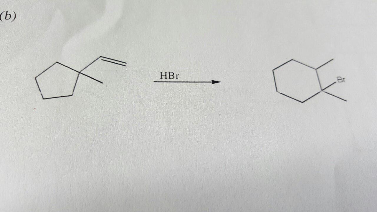 Solved (b) H Br | Chegg.com