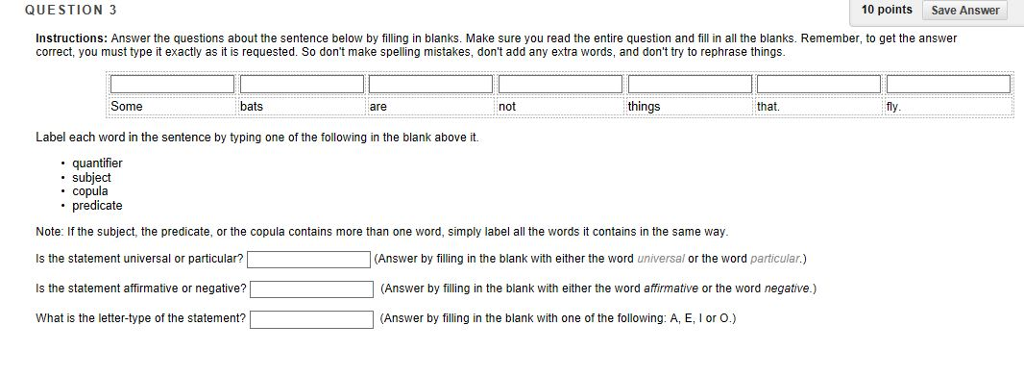 Solved QUESTION 1 9 points Save Answer Instructions: Answer | Chegg.com
