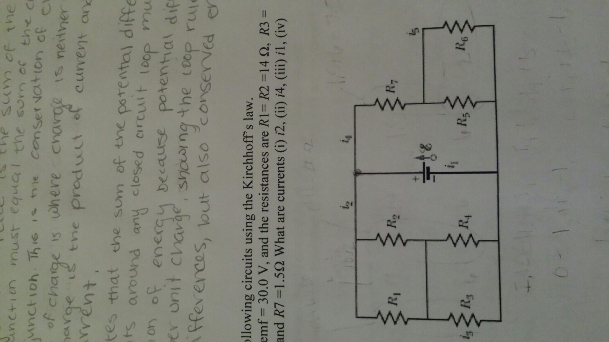 Solved Find The Currents In The Following Circuits Using | Chegg.com