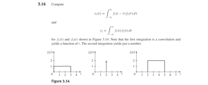 Solved Compute y_1(t) = integral^infinity_-infinity | Chegg.com