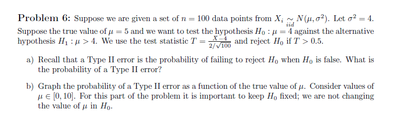 Solved Suppose we are given a set of n = 100 data points | Chegg.com