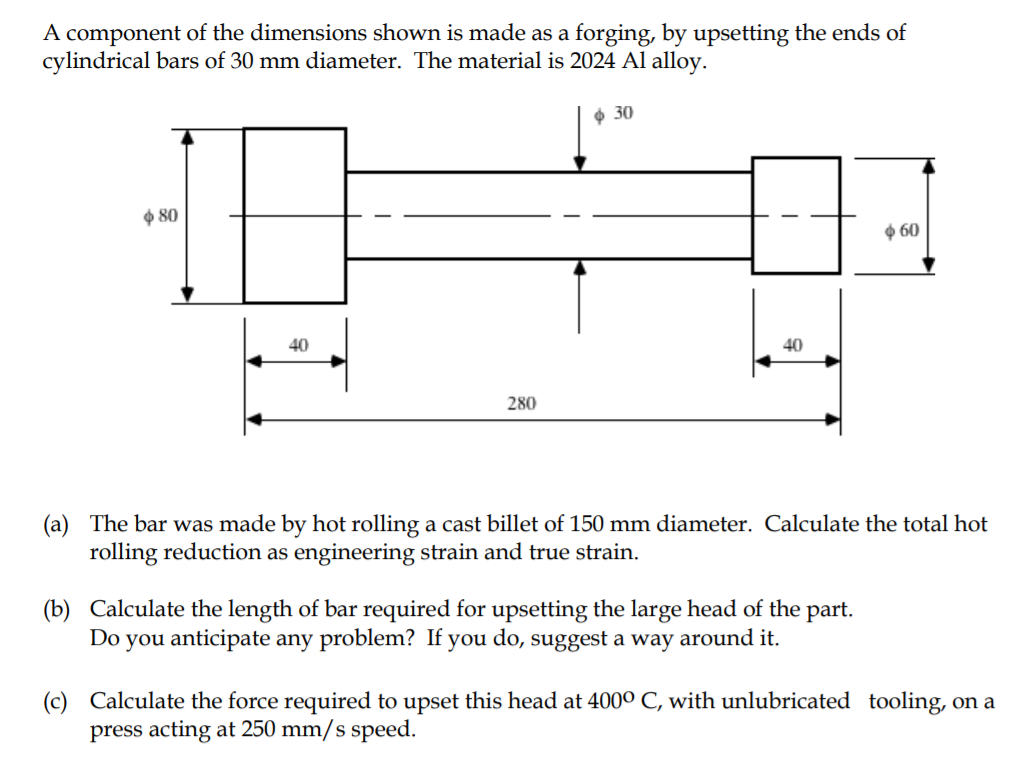 solved-a-component-of-the-dimensions-shown-is-made-as-a-chegg