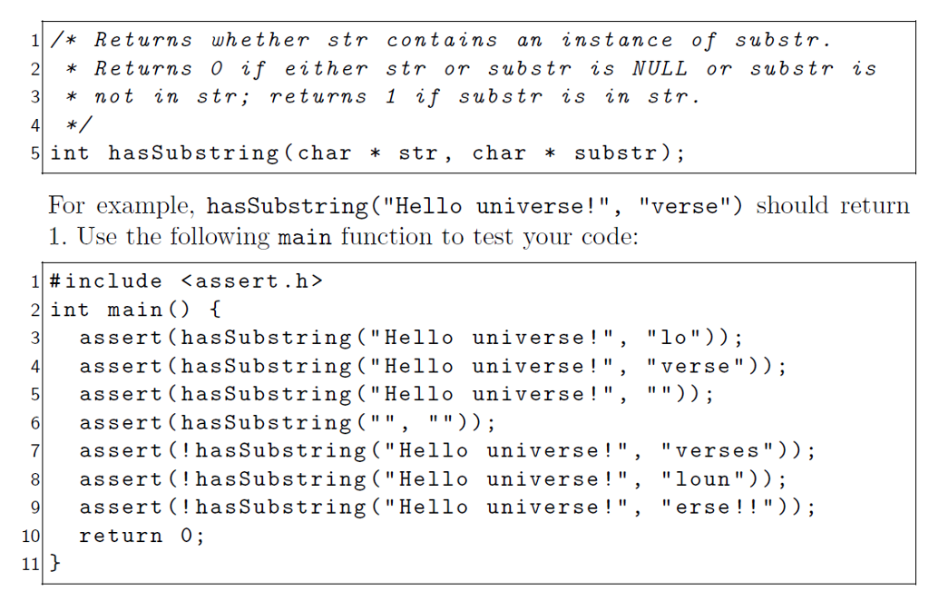 solved-1-returns-whether-str-contains-an-inst-ance-of-subs-chegg