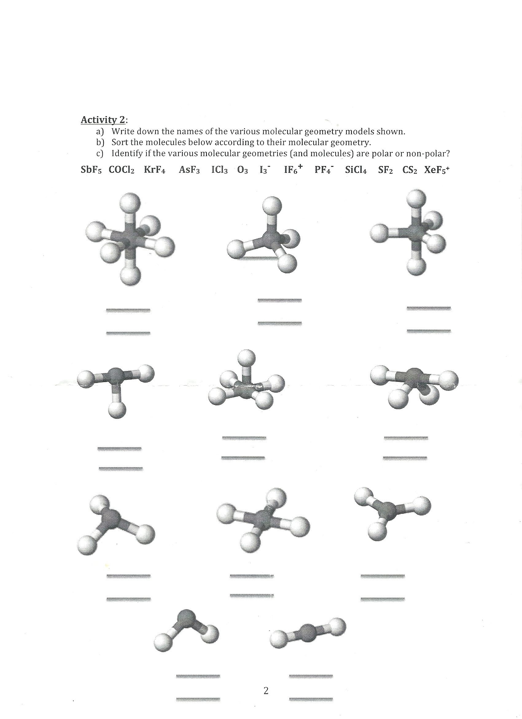 Krf4 Molecular Geometry