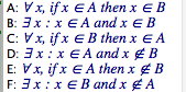 Solved Let the domain of discourse S be animals. Let A be | Chegg.com