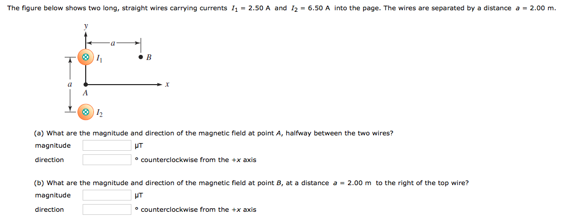 Solved: The Figure Below Shows Two Long, Straight Wires Ca... | Chegg.com