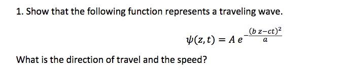 Solved 1. Show that the following function represents a | Chegg.com