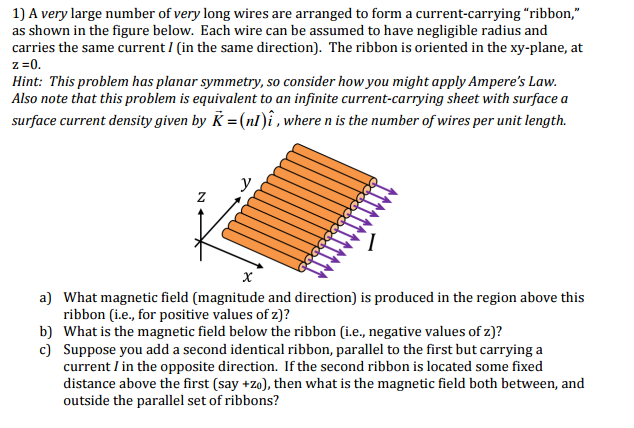 solved-1-a-very-large-number-of-very-long-wires-are-chegg