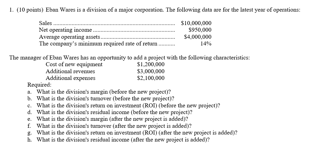 solved-eban-wares-is-a-division-of-a-major-corporation-the-chegg