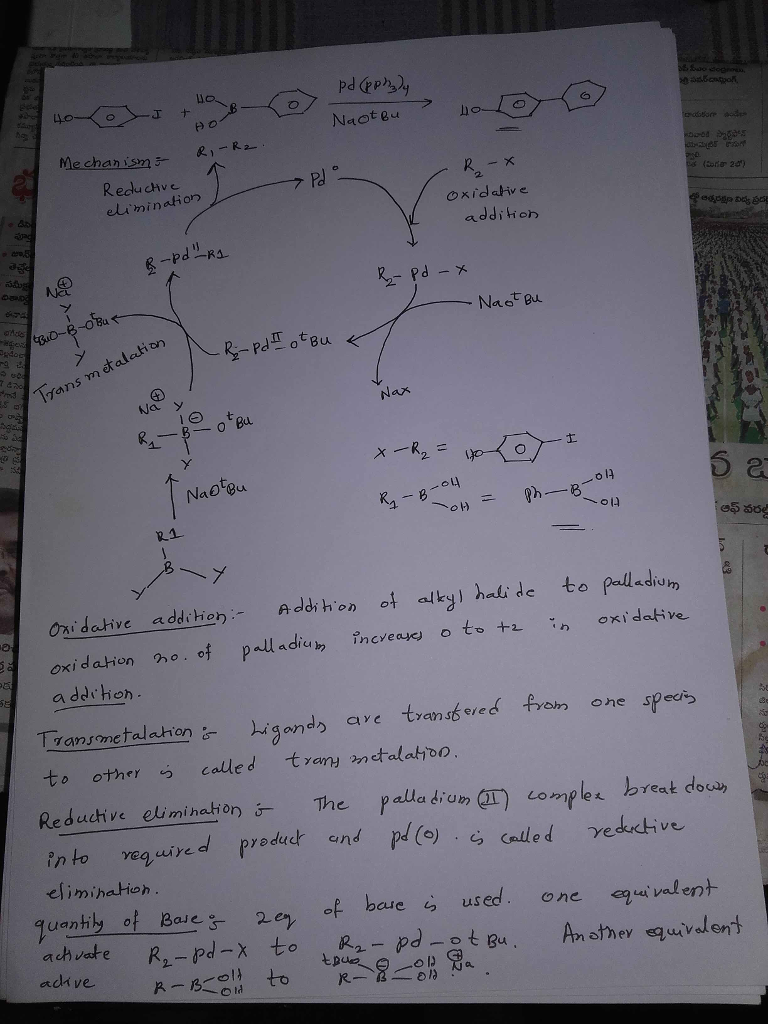 Solved Provide a detailed catalytic cycle illustrating | Chegg.com