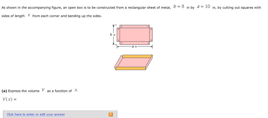Solved As shown in the accompanying figure, an open box is | Chegg.com