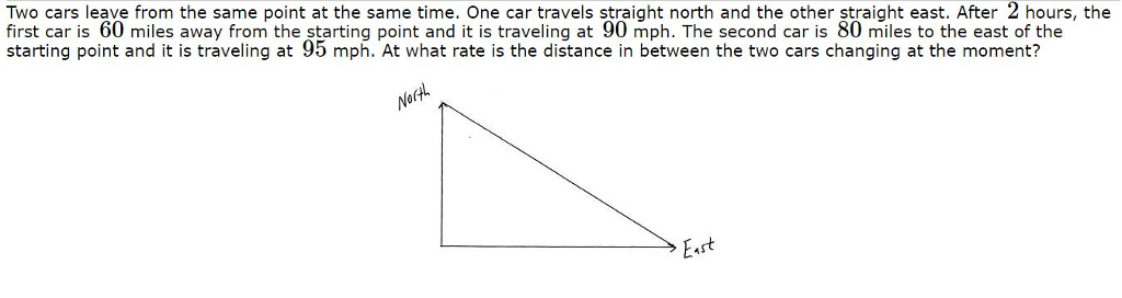 two cars travel the same distance