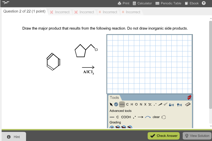 Solved Draw the major product that results from the | Chegg.com