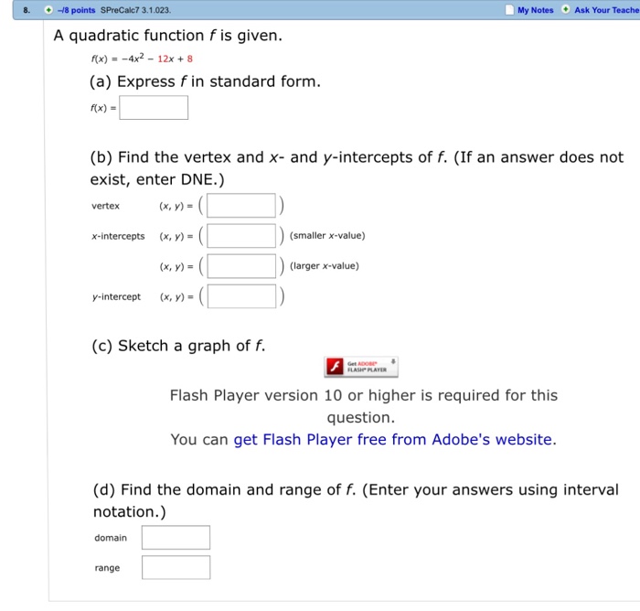 solved-a-quadratic-function-f-is-given-f-x-4x-2-12x-chegg