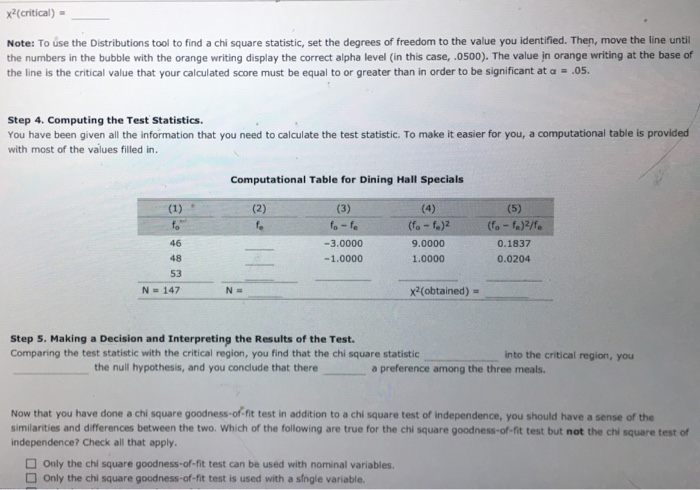 Solved B. Chi Square And The Goodness-of-fit Test Aa Aa The | Chegg.com