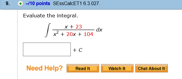 solved-9-evaluate-the-integral-integrate-x-23-x-2-20x-chegg