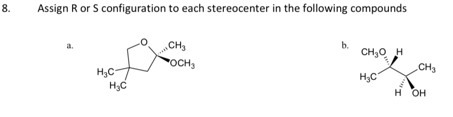 Solved Assign R or S configuration to each stereocenter in | Chegg.com