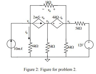 Solved Use The Method Of Superposition To Find The Node | Chegg.com