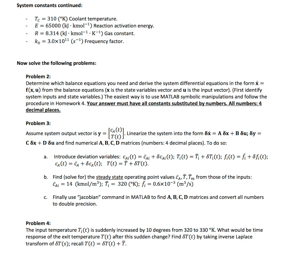 Problem 2, 3 and 4 (Total of 60 Points) (Use of | Chegg.com