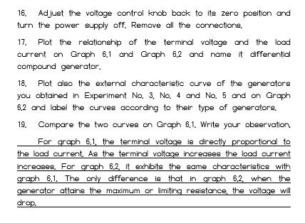 Conclusion Dc Generator Experiment Zionoirobbins