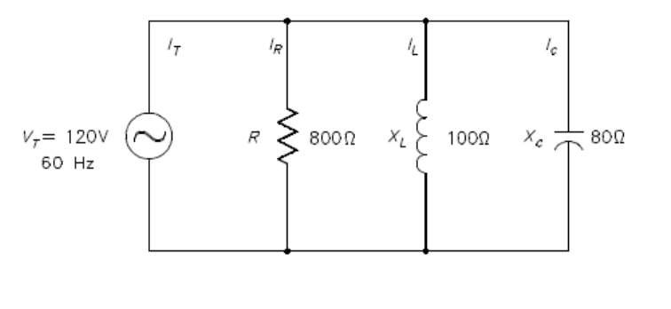 Solved An 800 ? resistor, a 100 ? inductor and a 804 ? | Chegg.com