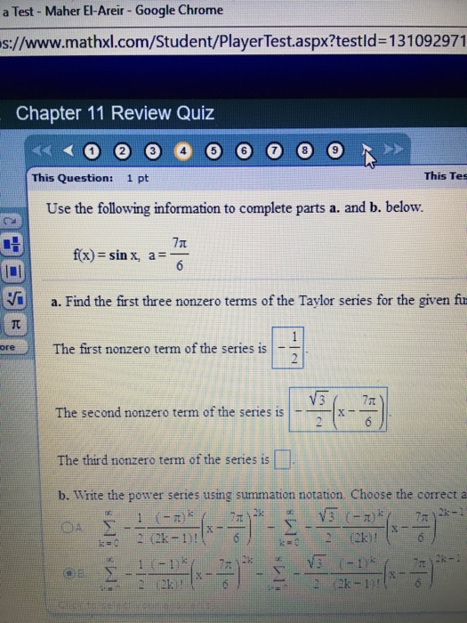 Solved use the following information to complete parts a chegg