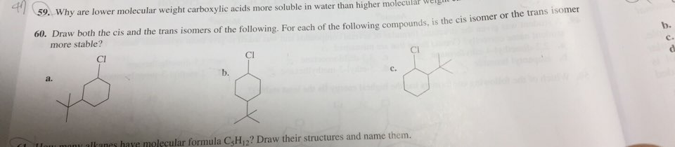 Solved Draw Both The Cis And The Trans Isomers Of The | Chegg.com