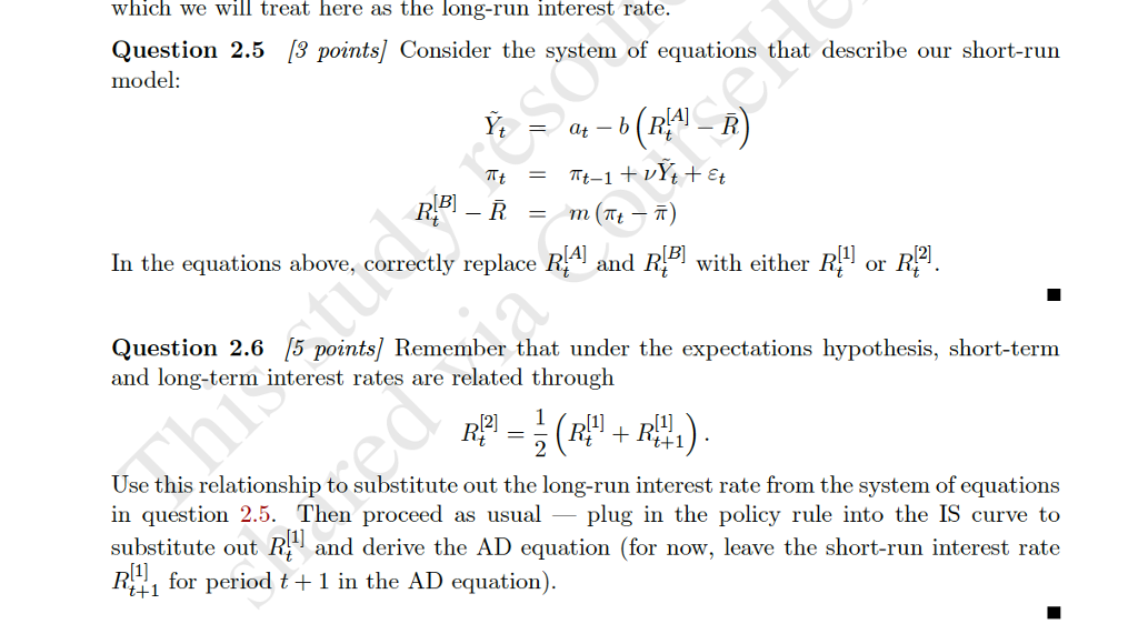 Long Run Interest Rate